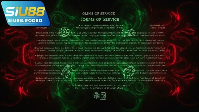 Điều kiện điều khoản tham gia và quy định sử dụng tài khoản